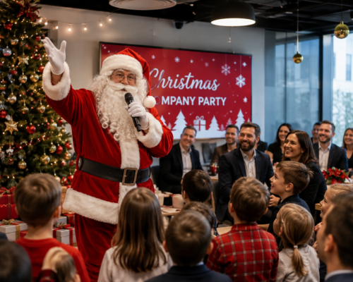 Moș Crăciun pentru firme – Cum transformi petrecerea de Crăciun într-un eveniment memorabil